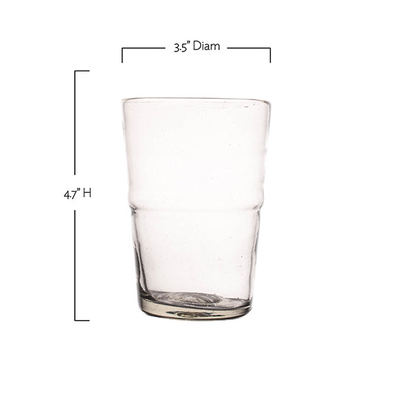 William Large Pint Glass, Set of 4