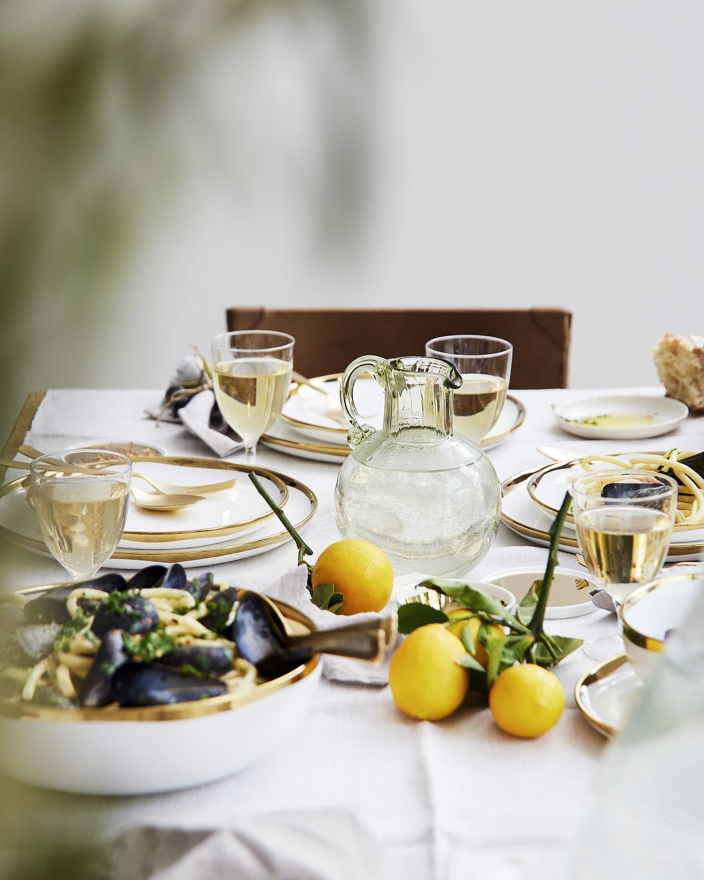 Amwell White Wine Stemware Set