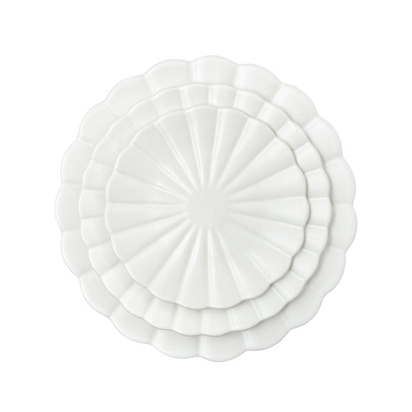 Lafayette Pearl White Dinner Plate - Set of 4