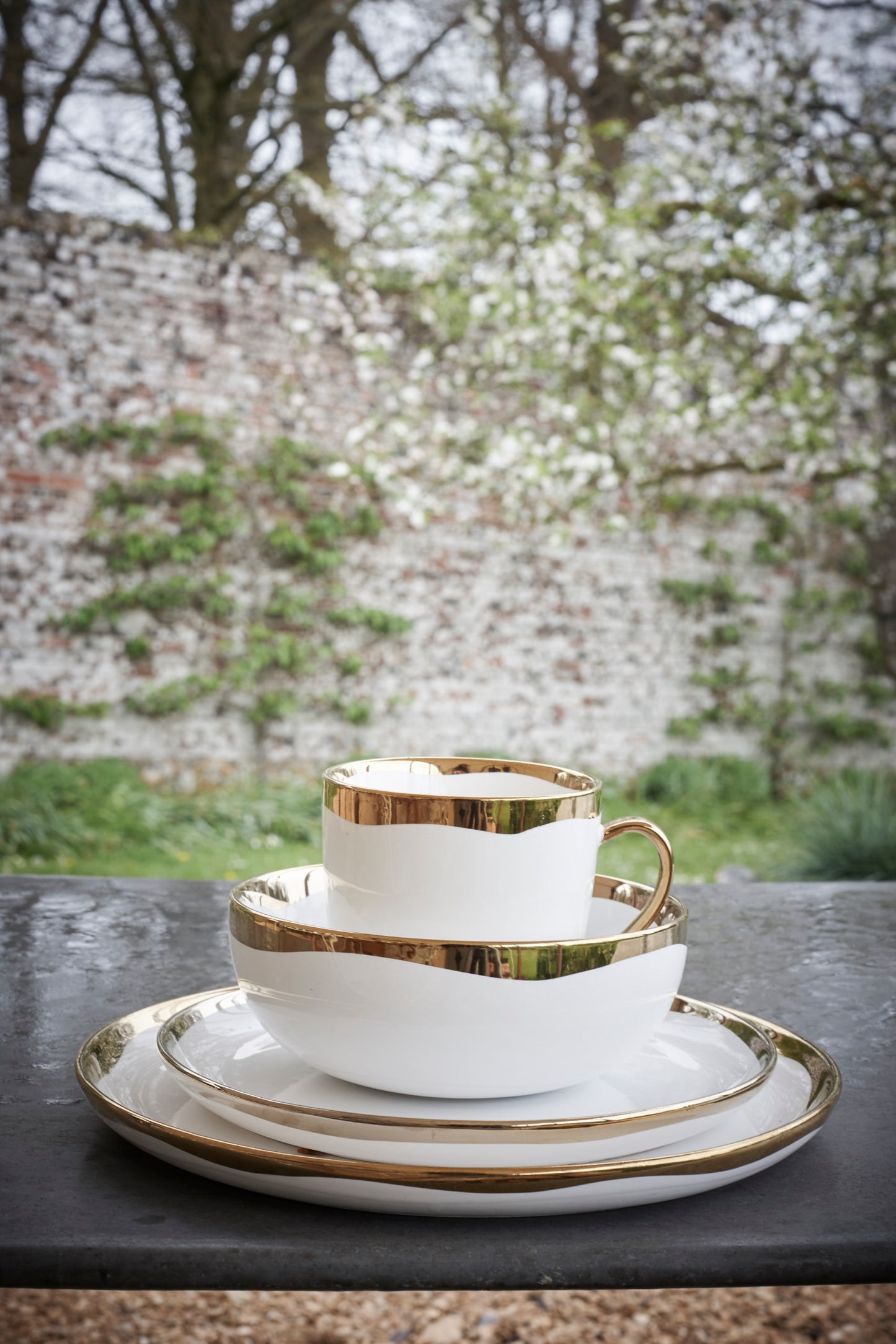 Dauville Gold Metallic Porcelain 20 Piece Dinnerware Set, Service For 4 Canvas Home Dauville, Dauville Cereal Bowl, Dauville Collection, Dauville Dinner Plate, Dauville Dinnerware Set, Dauville Gold, Dauville Gold Cereal Bowl, Dauville Gold Cup & Saucer, Dauville Gold Dinner Plate, Dauville Gold Dinnerware Set, Dauville Gold Metallic, Dauville Gold Metallic Porcelain Cereal Bowl, Dauville Gold Metallic Porcelain Dinner Plate, Dauville Gold Salad Plate, Dauville Porcelain Cereal Bowl, Dauville Po