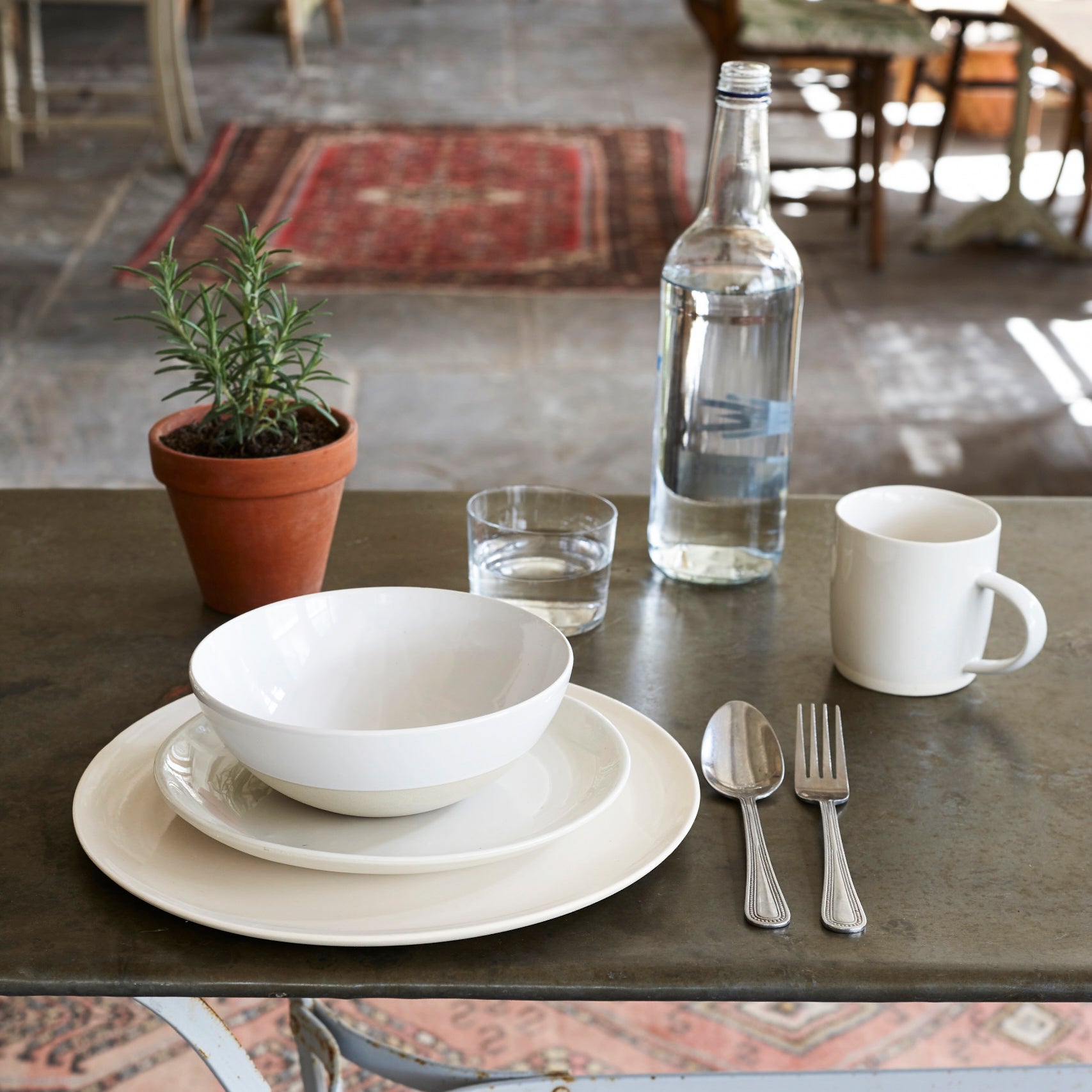 Shell Bisque White Porcelain 4 Piece Dinnerware Set, Service For 1 Canvas Home 16 Piece Dinnerware Set, 4 Piece Dinnerware Set, Casual Dinnerware, Dinnerware Set, Porcelain, Porcelain Dinnerware, Service For 4, Shell Bisque, Shell Bisque Collection, Shell Bisque Dinnerware Set, Shell Bisque White, White