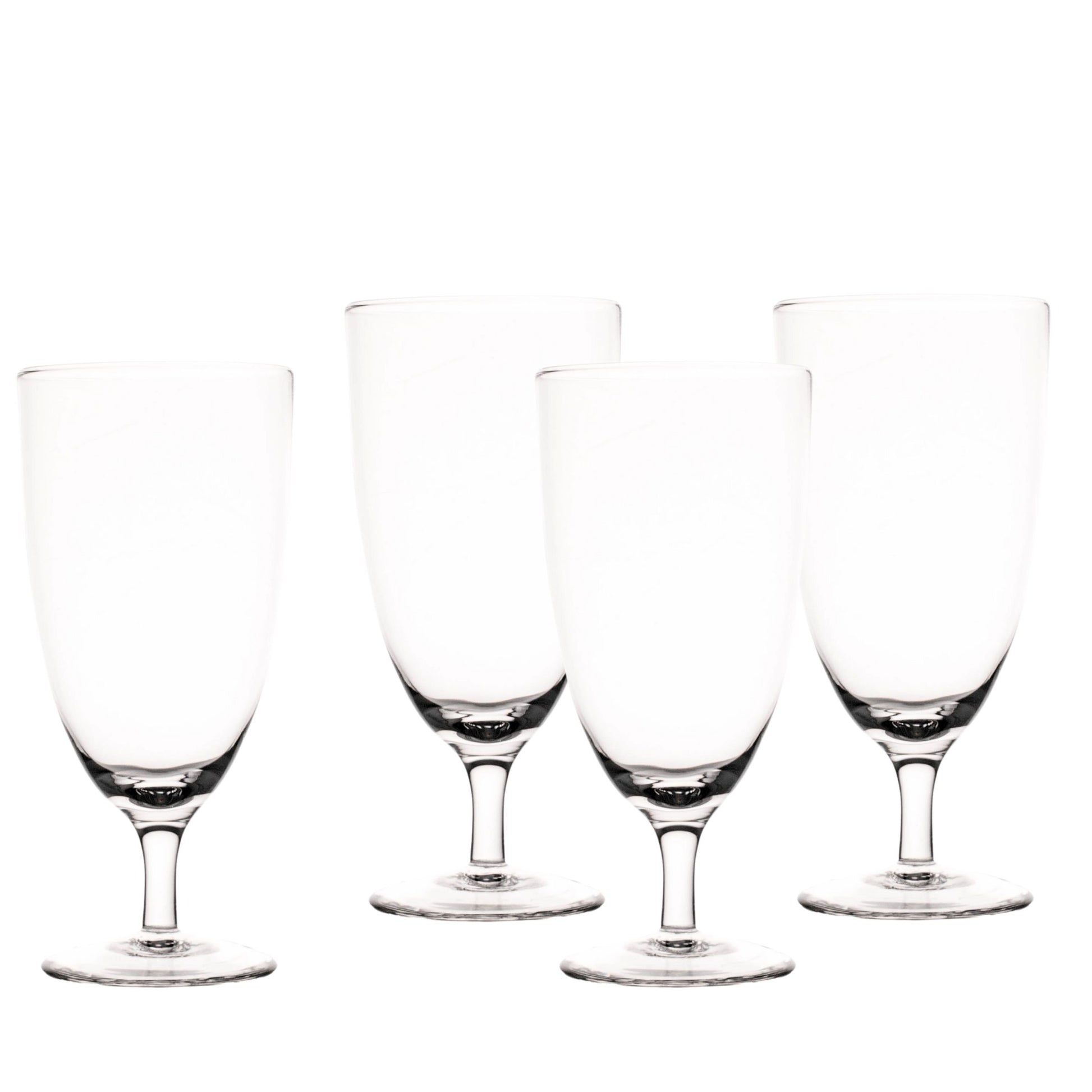 Amwell Water Stemware Set Canvas Home Amwell, Barware, Clear, Glass, Glassware, Set of 4, Stemmed Glass, Stemware, Water Glass, Water Glassware, Water Stemware