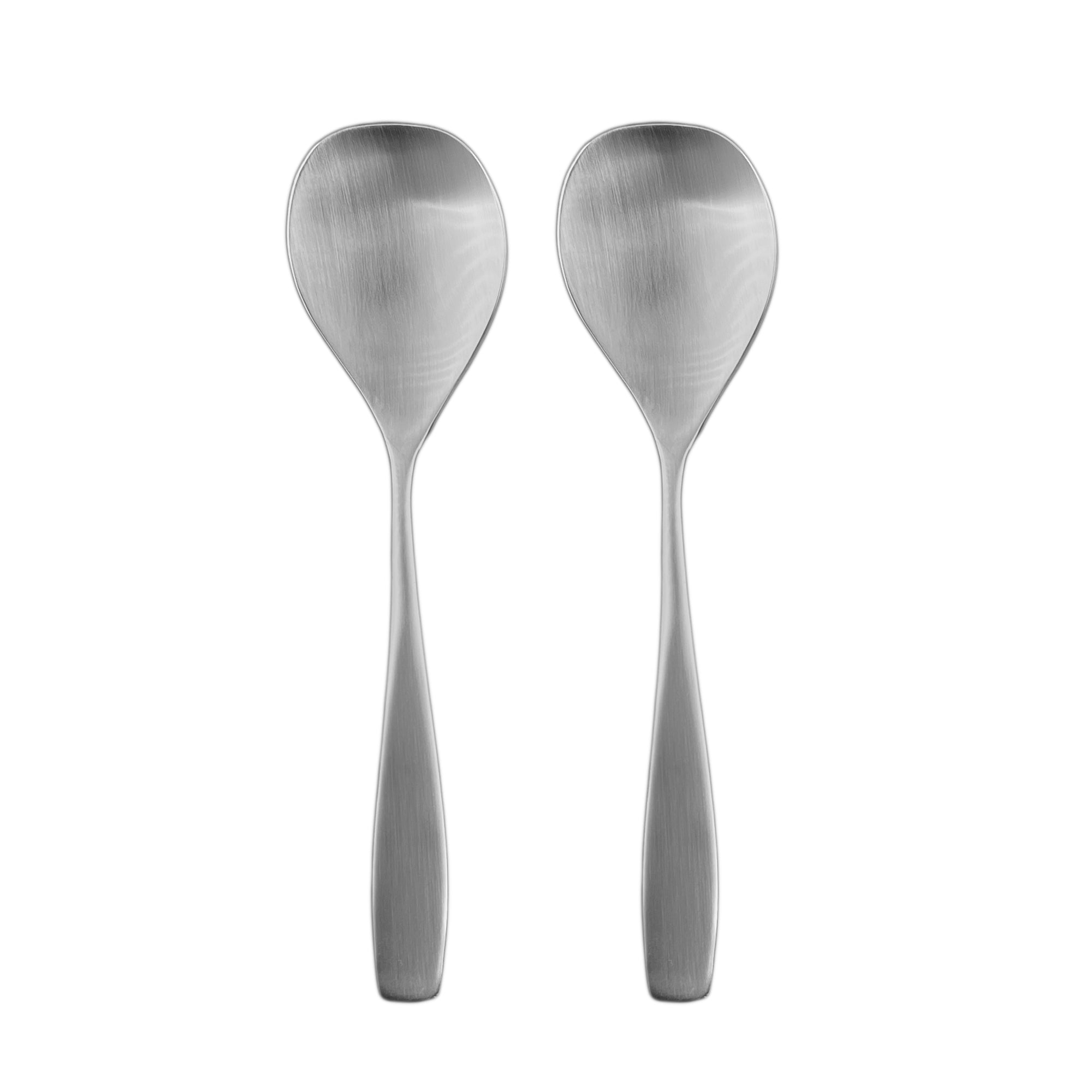 Voss 2-Piece Serving Spoon Set in Stainless Steel