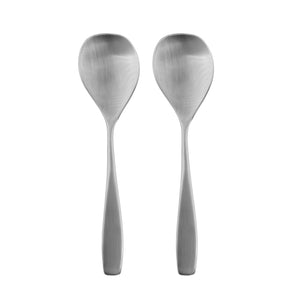 Voss 2-Piece Serving Spoon Set in Stainless Steel