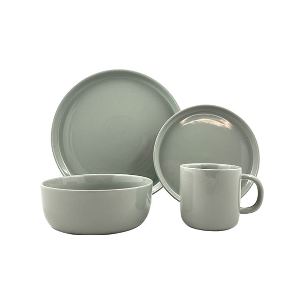 Reims 16-Piece Place Setting - Pebble