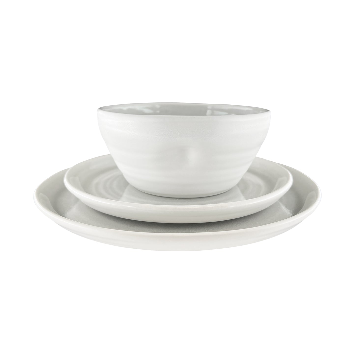 Pinch Cereal Bowl in Grey - Set of 4