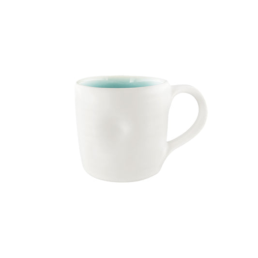 Pinch Mug in Aqua - Set of 4