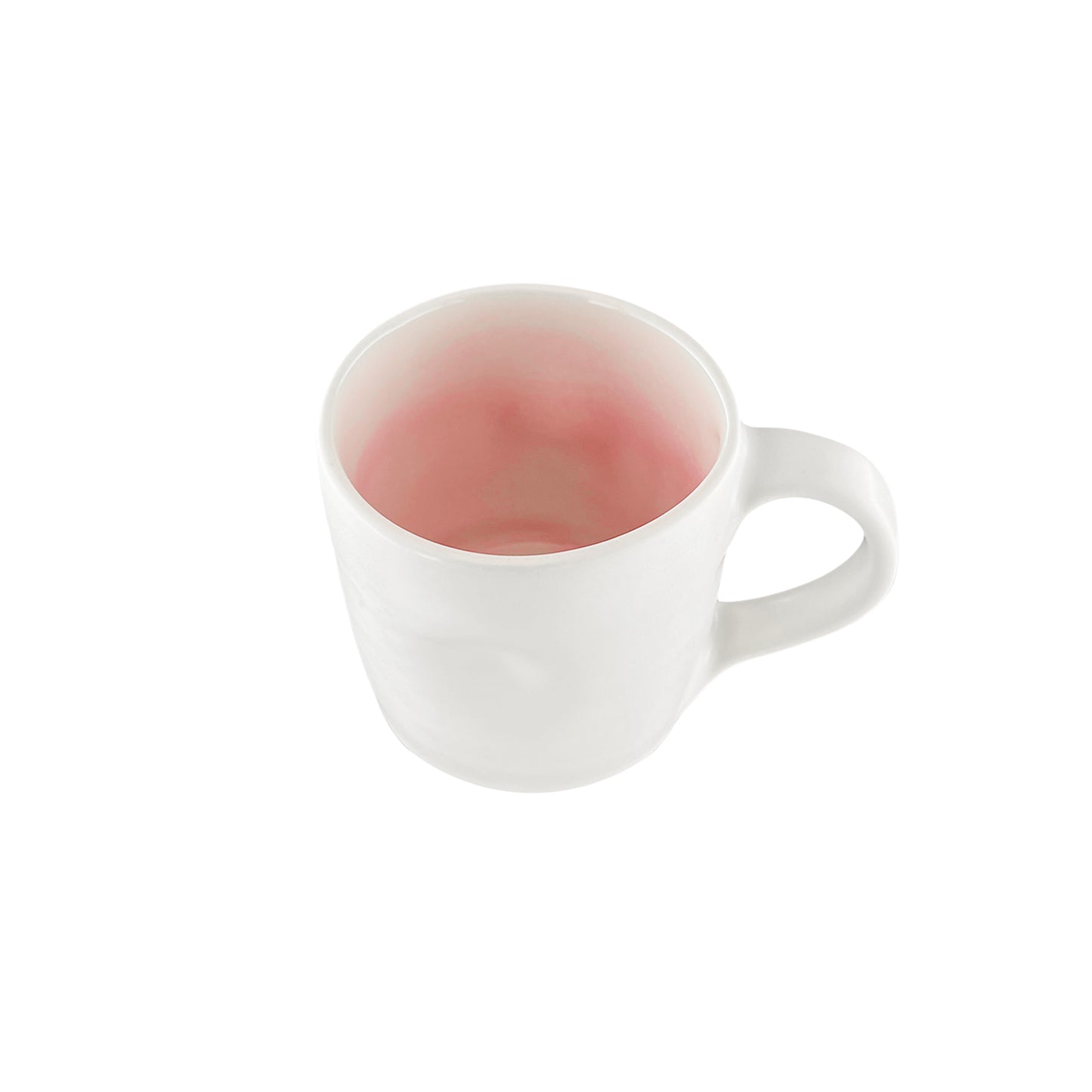 Pinch Pink Stoneware 4 Piece Dinnerware Set, Service For 1