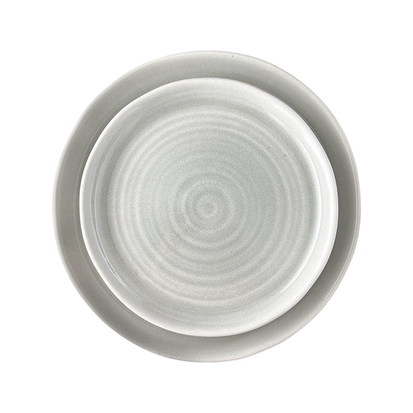 Pinch Dinner Plate in Grey - Set of 4
