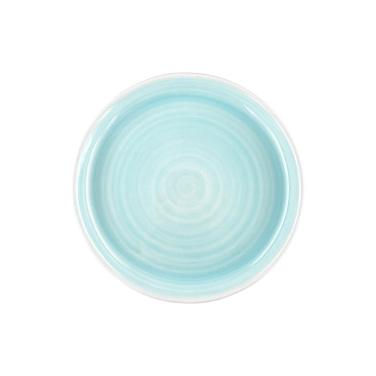 Pinch Salad Plate in Aqua - Set of 4