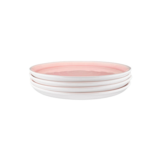 Pinch Salad Plate in Pink - Set of 4