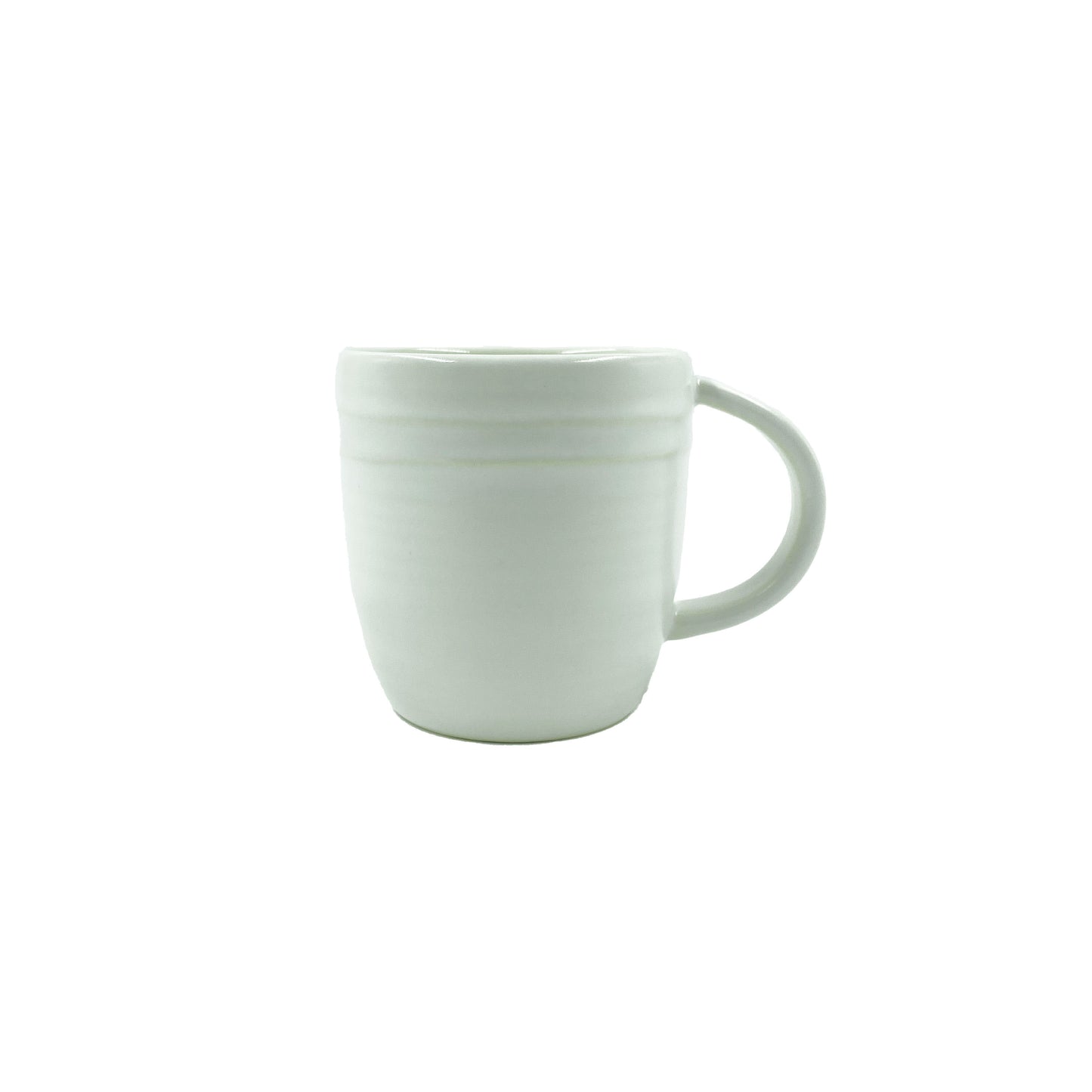 Lines White Stoneware Mug, Set of 4 Canvas Home Coffee Mug, Lines, Mug, Stoneware, Stoneware Mug, White, White Stoneware