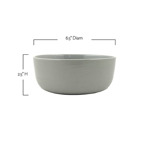 Reims Deep Bowl - Set of 4 - Pebble