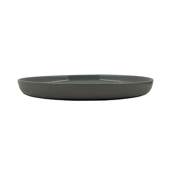 Reims Large Plate - Set of 4 - Stone Canvas Home canvas home, contemporary dinnerware, dinner party, dinnerware, dinnerware sets, dish sets, family, Grey, Large, modern dinnerware, Place Setting, Plates, reims, simple dinnerware, tabletop, tableware