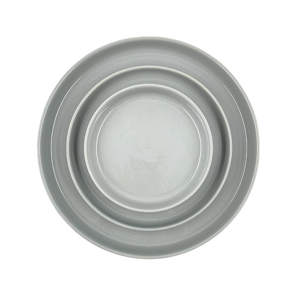 Reims Medium Plate - Set of 4 - Pebble