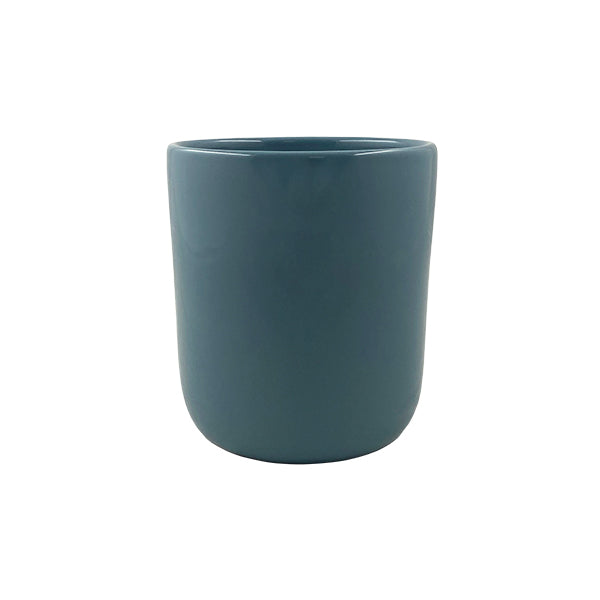 Reims Stoneware Atlantic Utensil Cup, Set of 2 Canvas Home Atlantic, Blue, Hand Glazed, Kitchen Crock, Kitchen Utensil Cup, Reims Atlantic, Reims Collection, Reims Utensil Cup, Utensil Cup