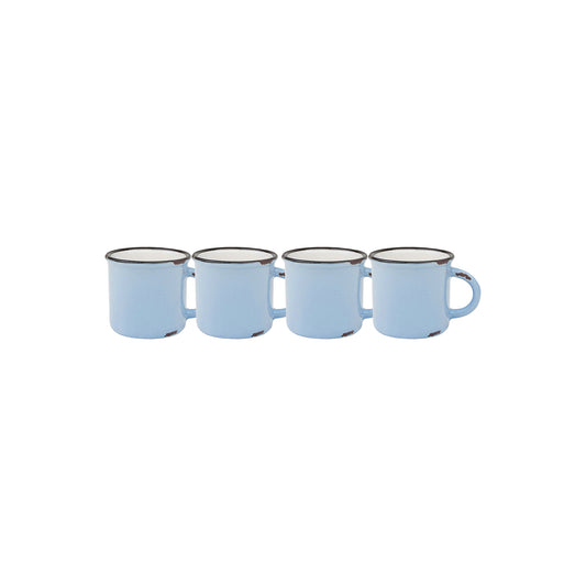 Tinware Espresso Mug in Cashmere Blue - Set of 4