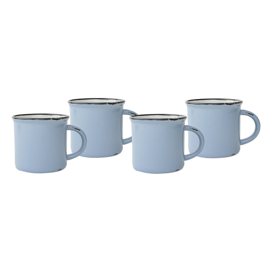 Tinware Mug in Cashmere Blue - Set of 4