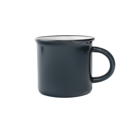 Tinware Mug in Dark Slate - Set of 4