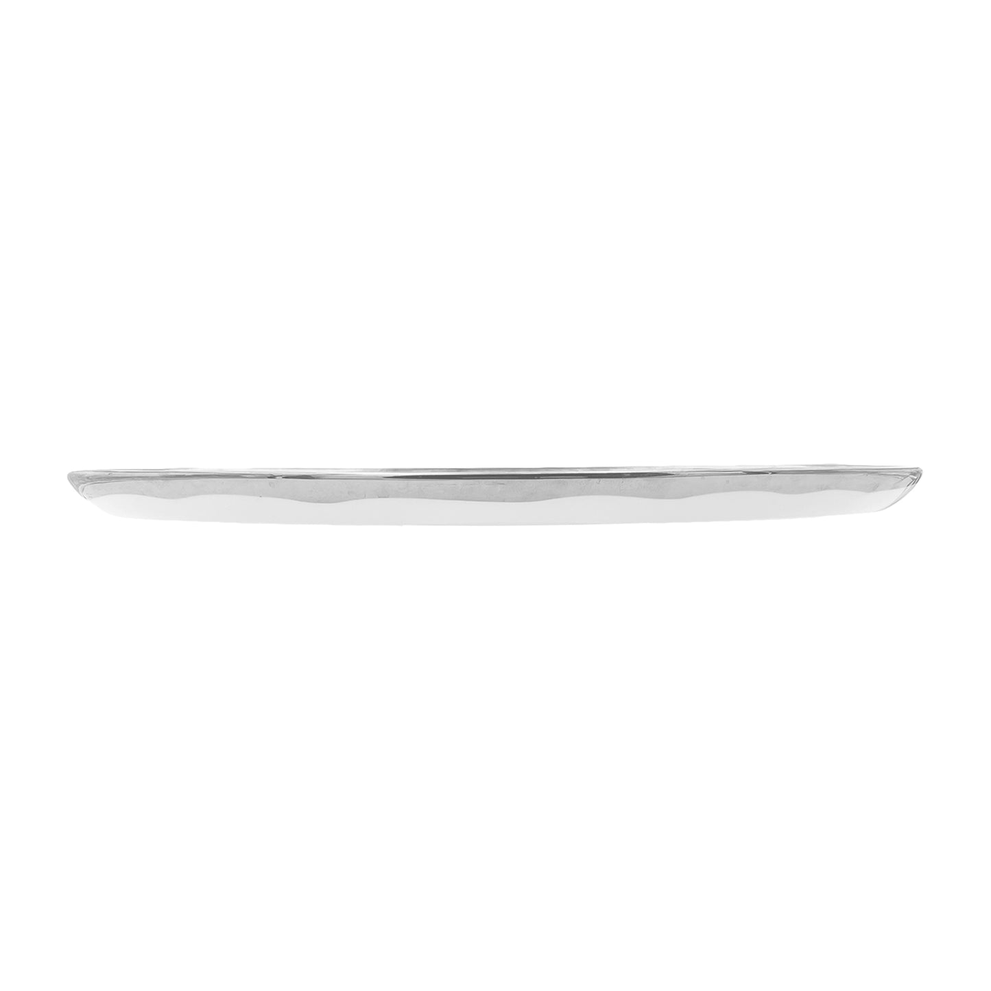 Dauville Platinum Metallic Porcelain Platter