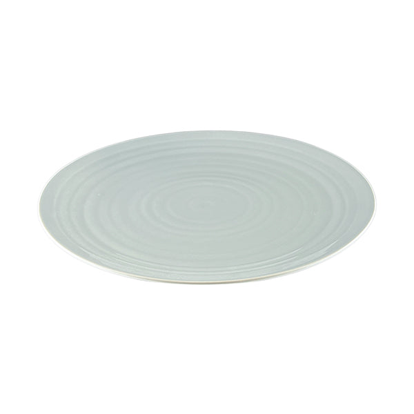 Daniel Smith Smoke Porcelain 4 Piece Dinnerware Set, Service For 1