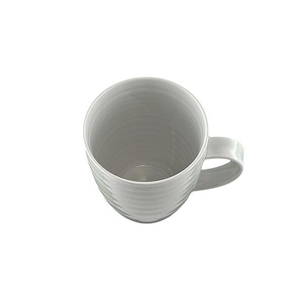 Daniel Smith Smoke Porcelain 4 Piece Dinnerware Set, Service For 1