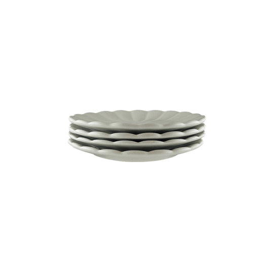 Lafayette Fog Stoneware Bread Plate, Set of 4