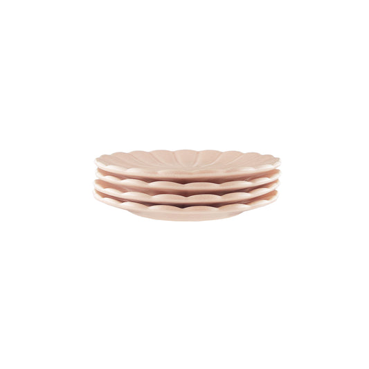 Lafayette Blush Stoneware Bread Plate, Set of 4