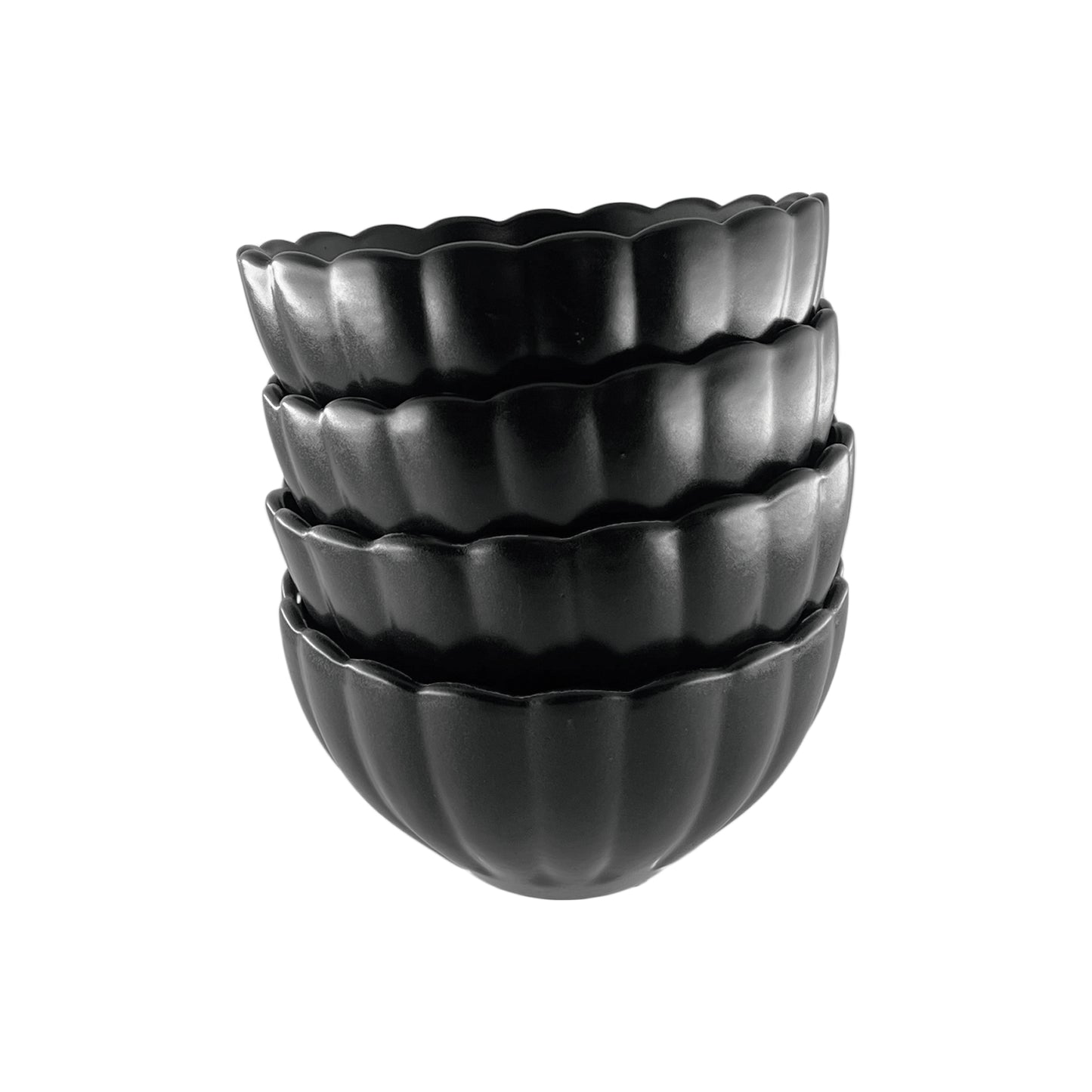 Lafayette Noir Stoneware Cereal Bowl, Set of 4