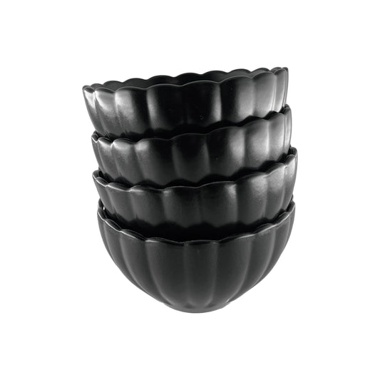 Lafayette Noir Stoneware Cereal Bowl, Set of 4