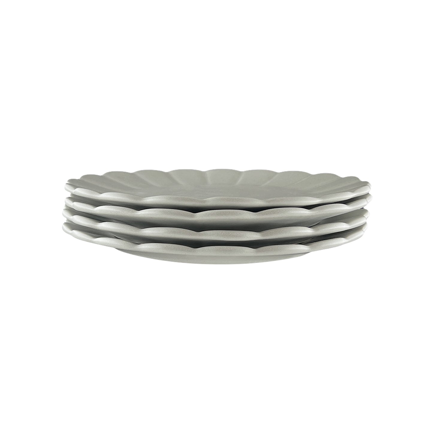 Lafayette Fog Stoneware Dinner Plate, Set of 4