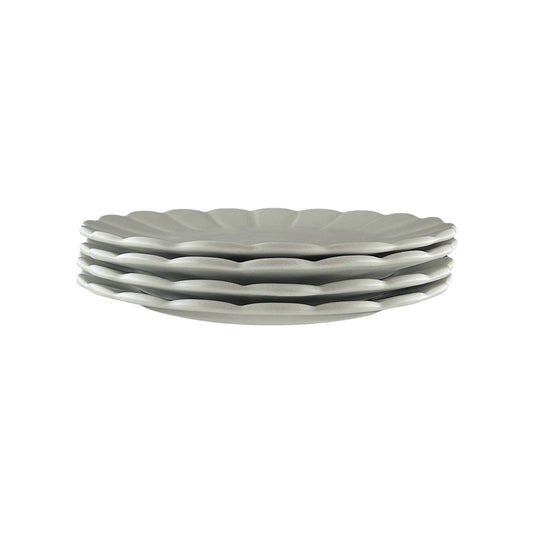 Lafayette Fog Stoneware Dinner Plate, Set of 4