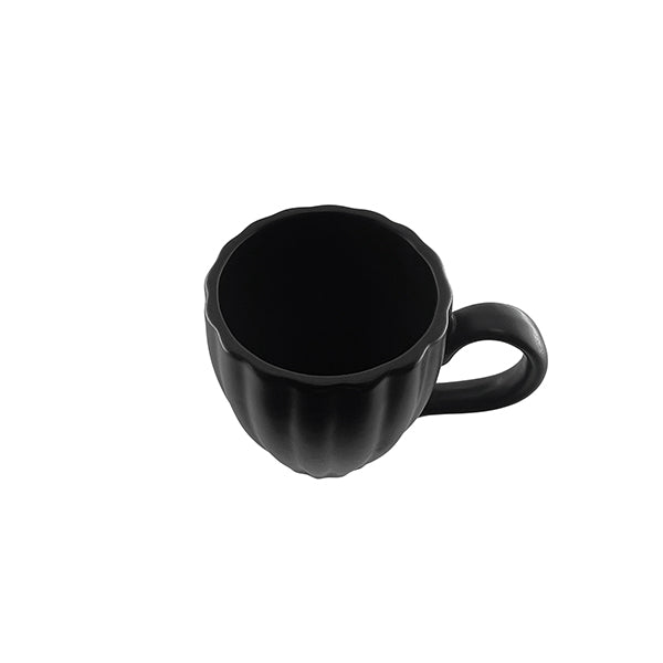 Lafayette Noir Stoneware Coffee Mug, Set of 4