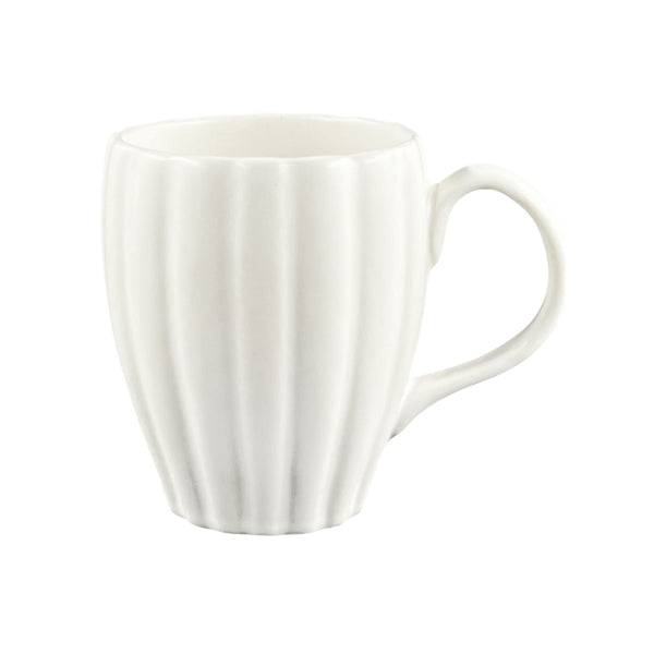 Lafayette Pearl White Coffee Mug - Set of 4