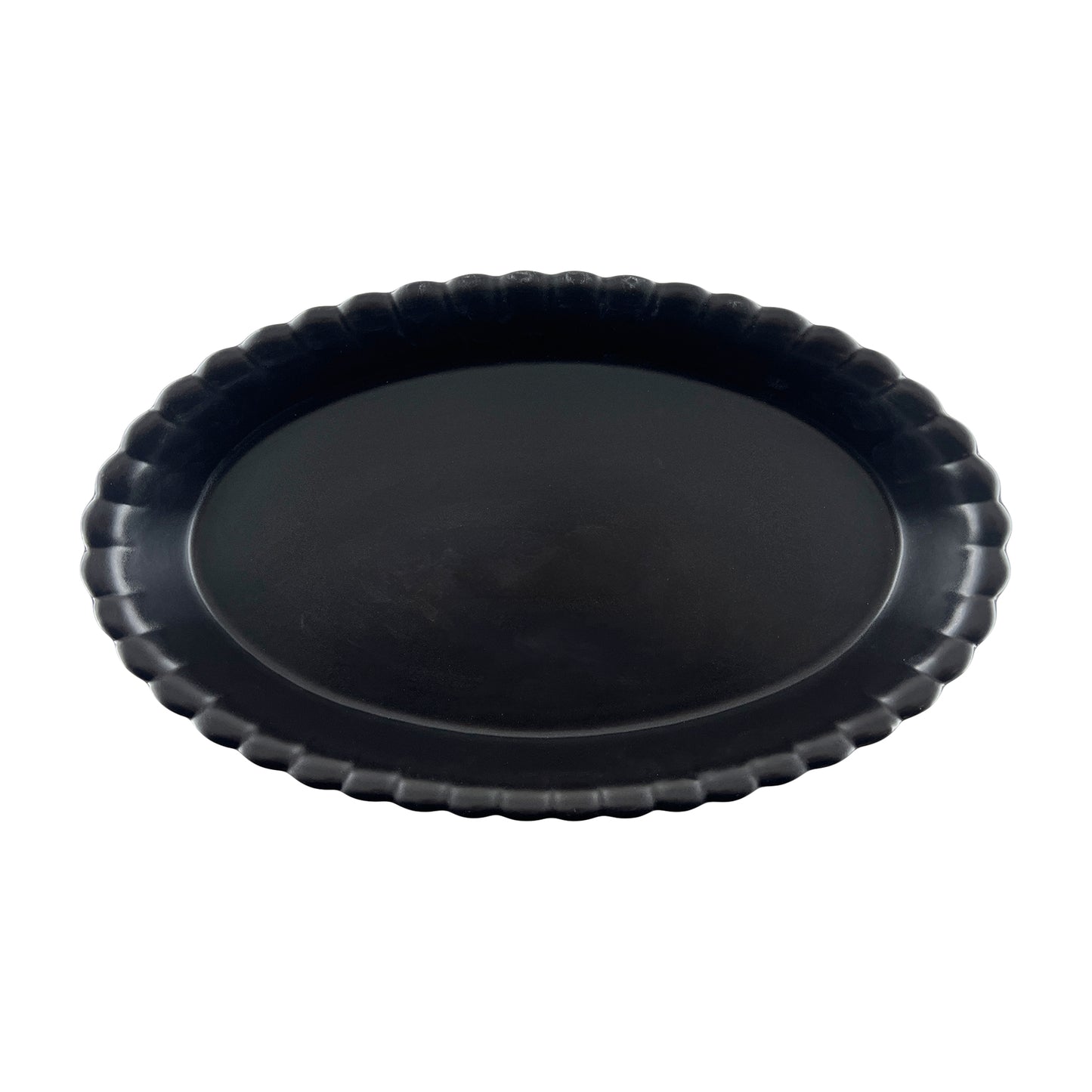 Lafayette Oval Noir Stoneware Baker