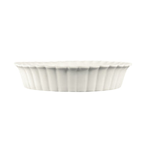 Lafayette Round Baker in Pearl White