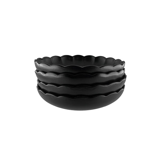 Lafayette Noir Stoneware Salad Bowl, Set of 4