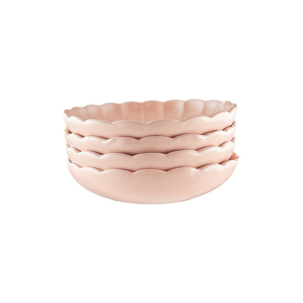 Lafayette Blush Stoneware Salad Bowl, Set of 4