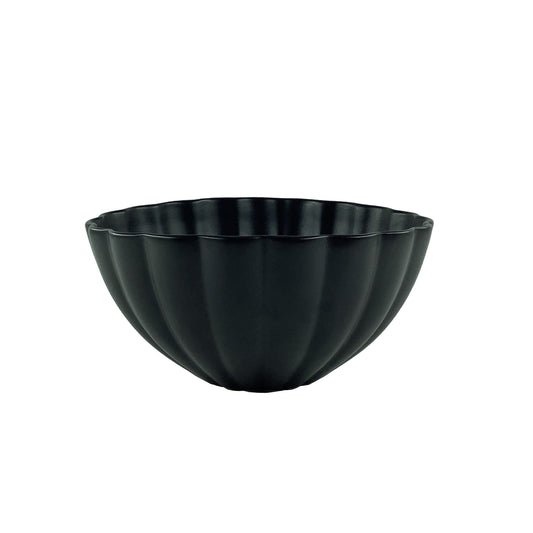 Lafayette Round Noir Stoneware Serving Bowl
