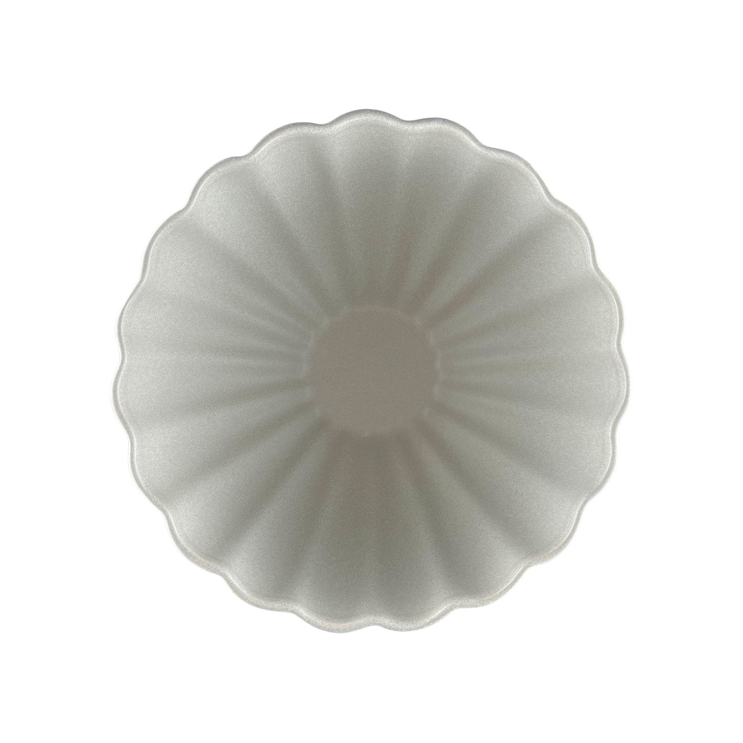 Lafayette Round Fog Stoneware Serving Bowl