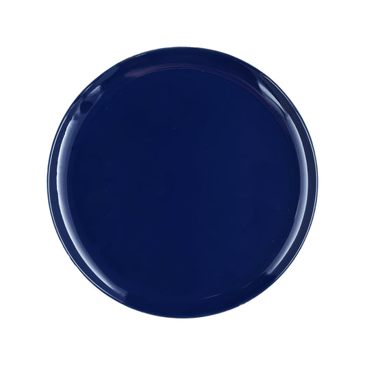 Shell Bisque Indigo Porcelain Dinner Plate, Set of 4