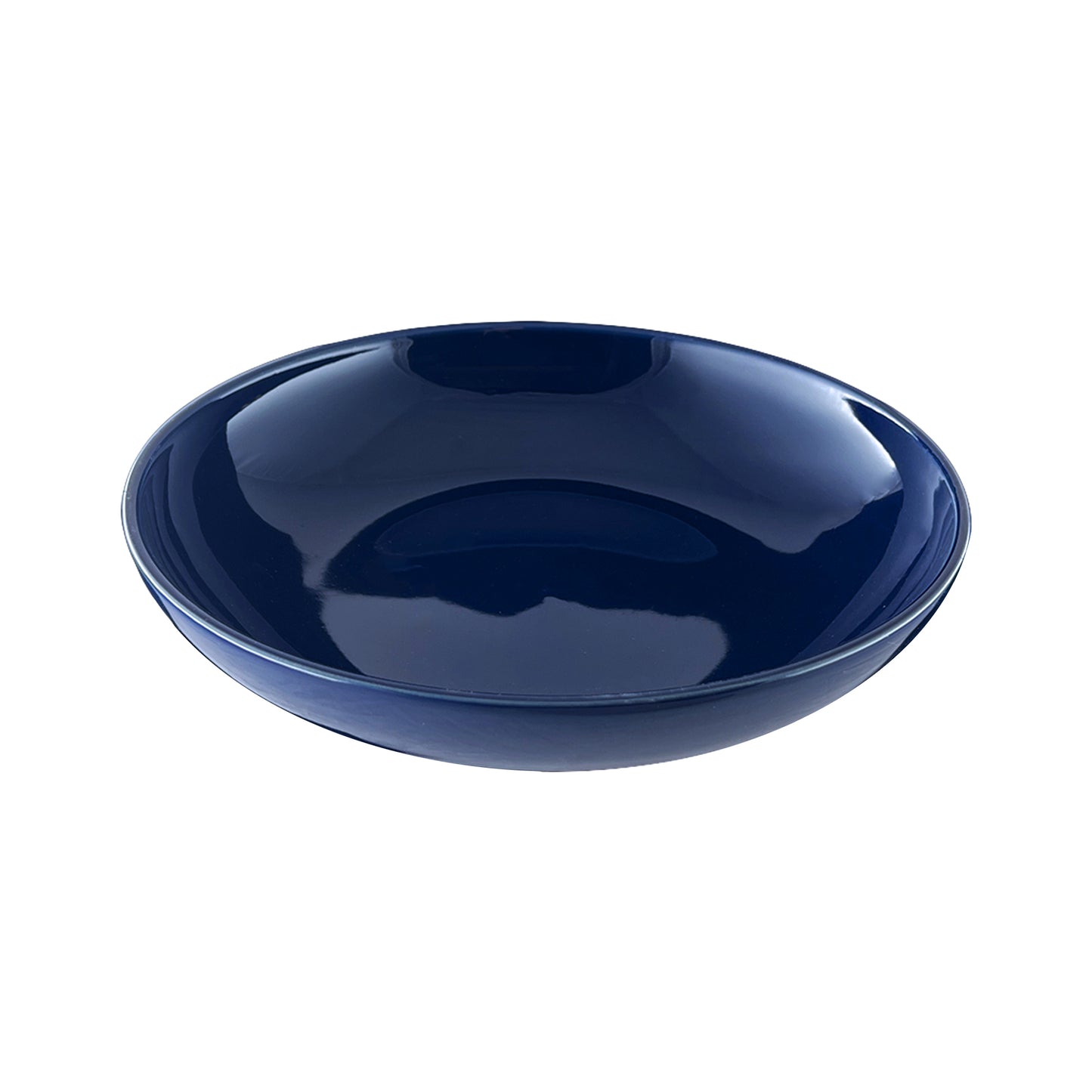 Shell Bisque Indigo Porcelain Pasta Bowl, Set of 4