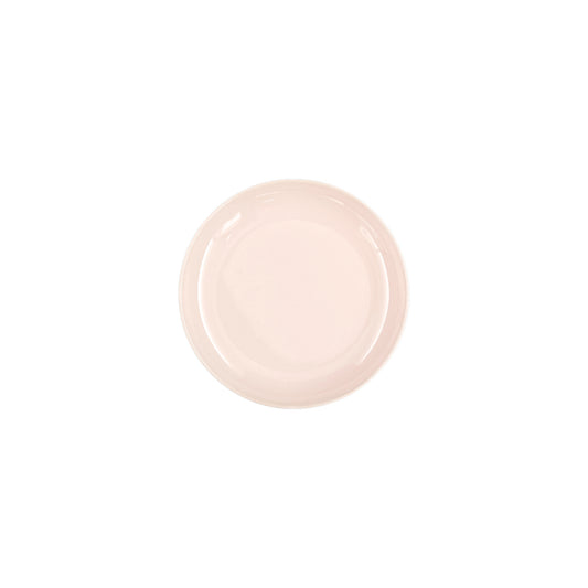 Shell Bisque Soft Pink Porcelain Tidbit Plate, Set of 4