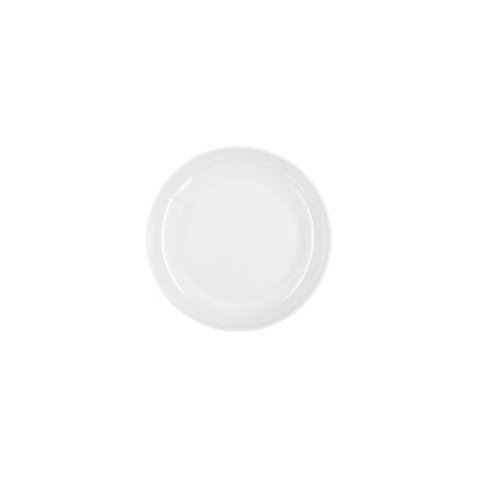 Shell Bisque White Porcelain Tidbit Plate, Set of 4