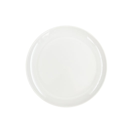 Shell Bisque White Porcelain Salad Plate, Set of 4
