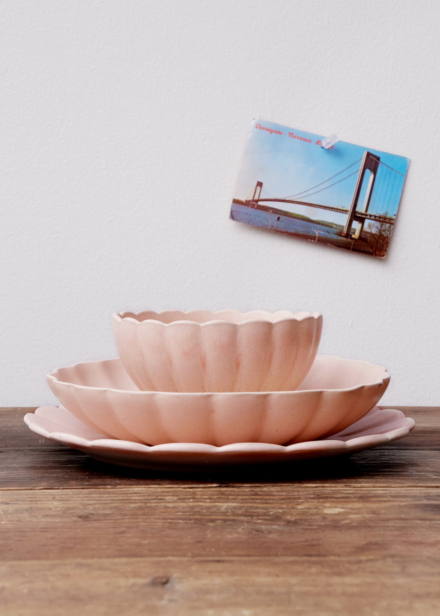 Lafayette Blush Stoneware Pasta Bowl, Set of 4