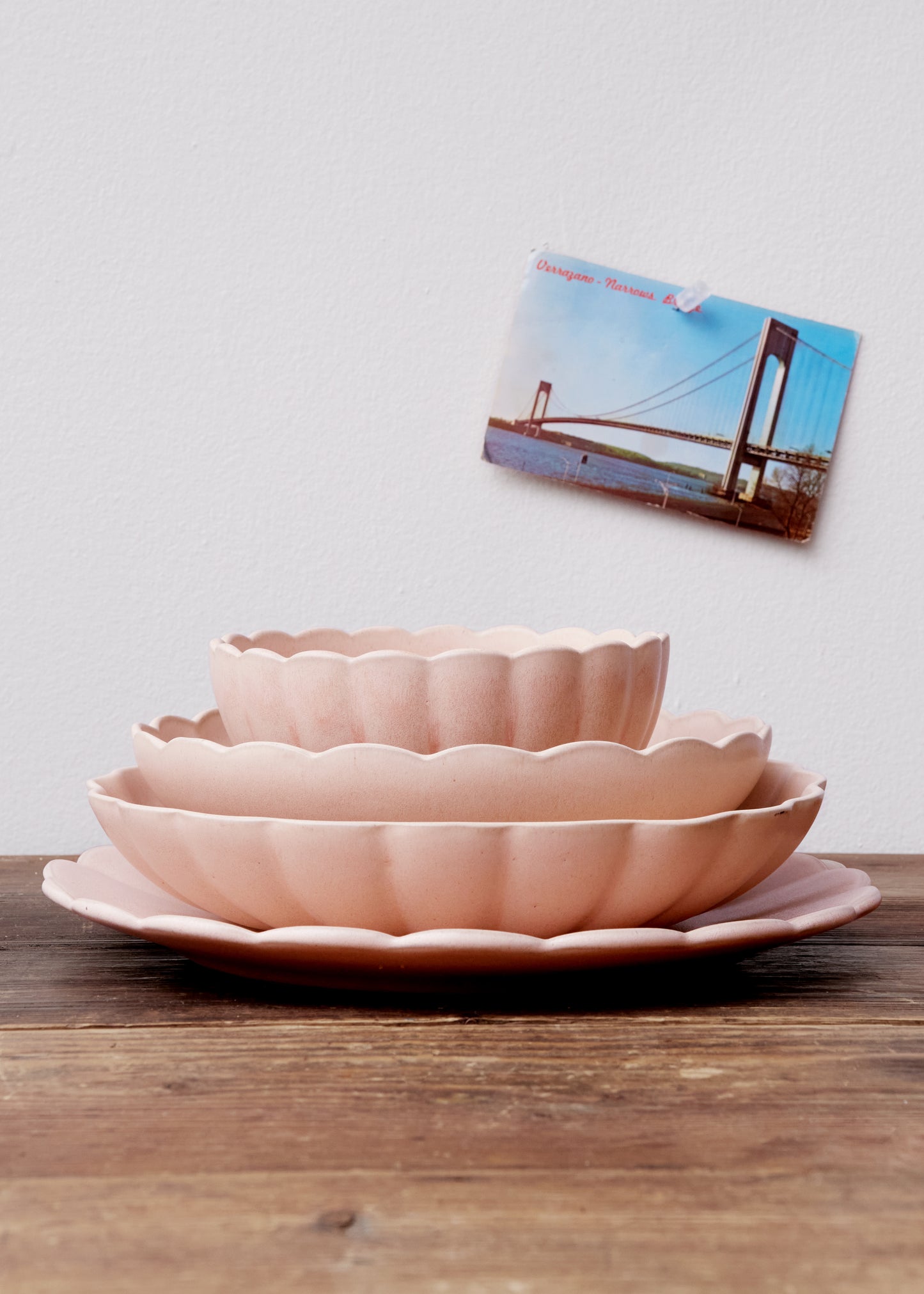 Lafayette Blush Stoneware Salad Bowl, Set of 4