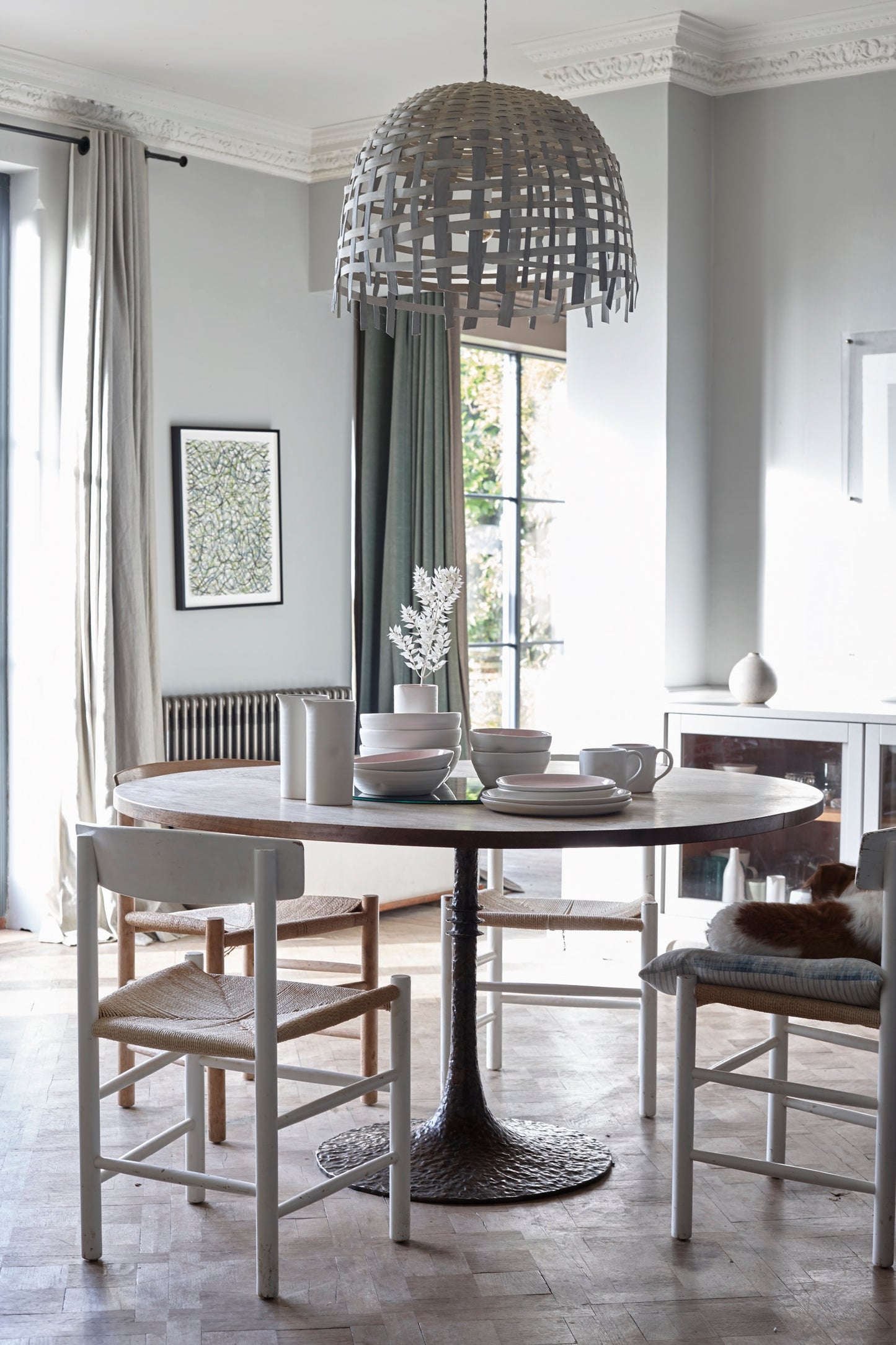 Pinch Pink Stoneware 16 Piece Dinnerware Set, Service For 4