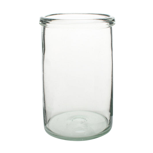 Recycled Glass Extra Large Cylinder Vase