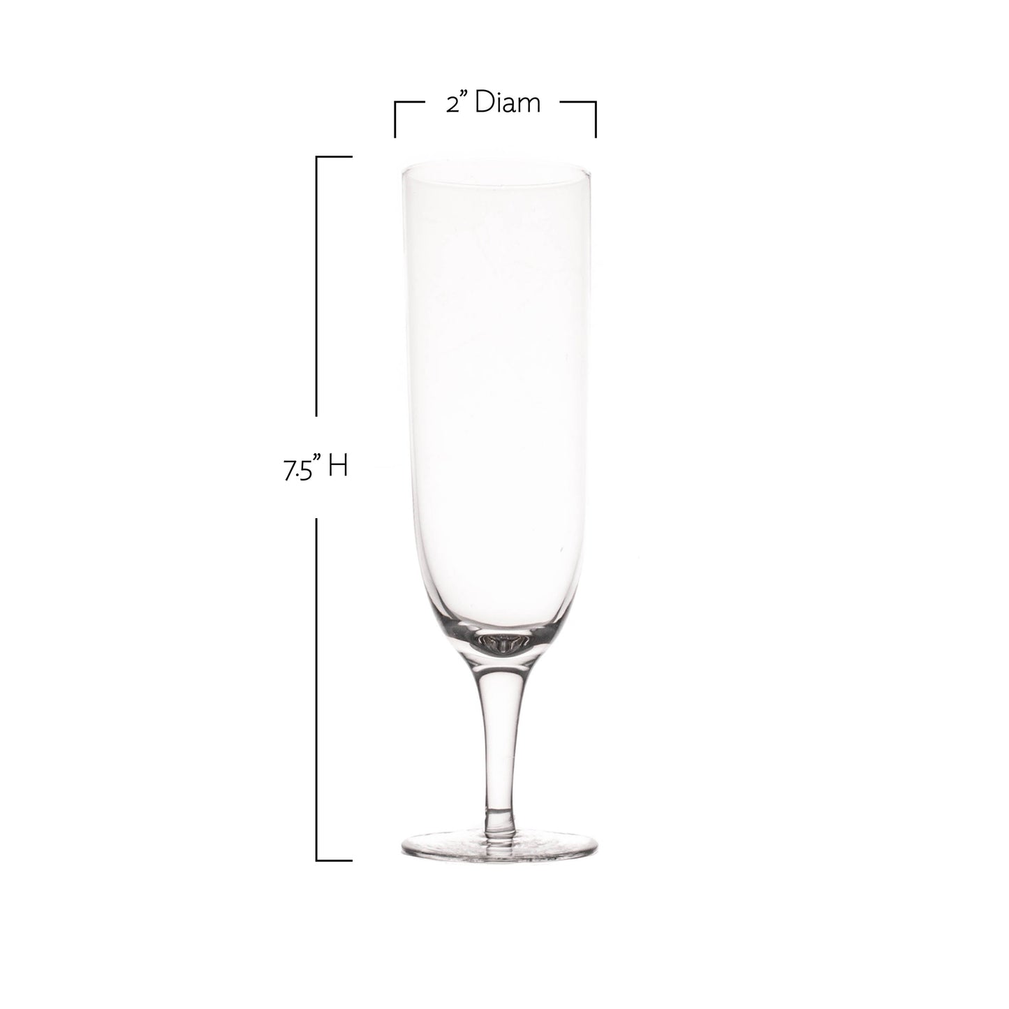 Amwell Champagne Stemware Set